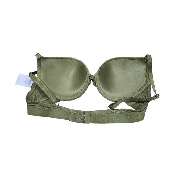 Danskin Intimates Push-Up Military Green Bra 34C Padded Underwire MSR $64 NWT - Picture 4 of 8